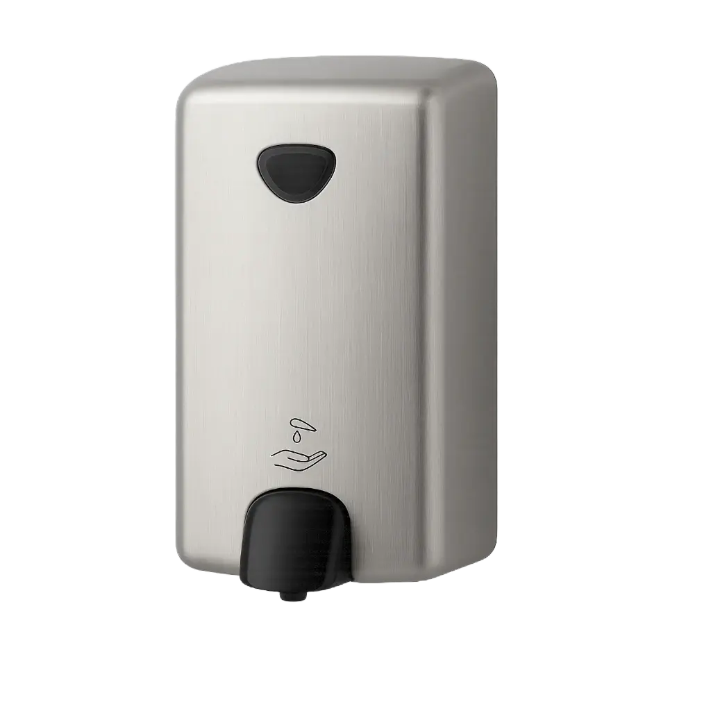 Commercial soap dispensers rugby. Wall-mounted soap dispenser in Rugby commercial washroom – hygienic handwashing solution from Rugby Washroom Services