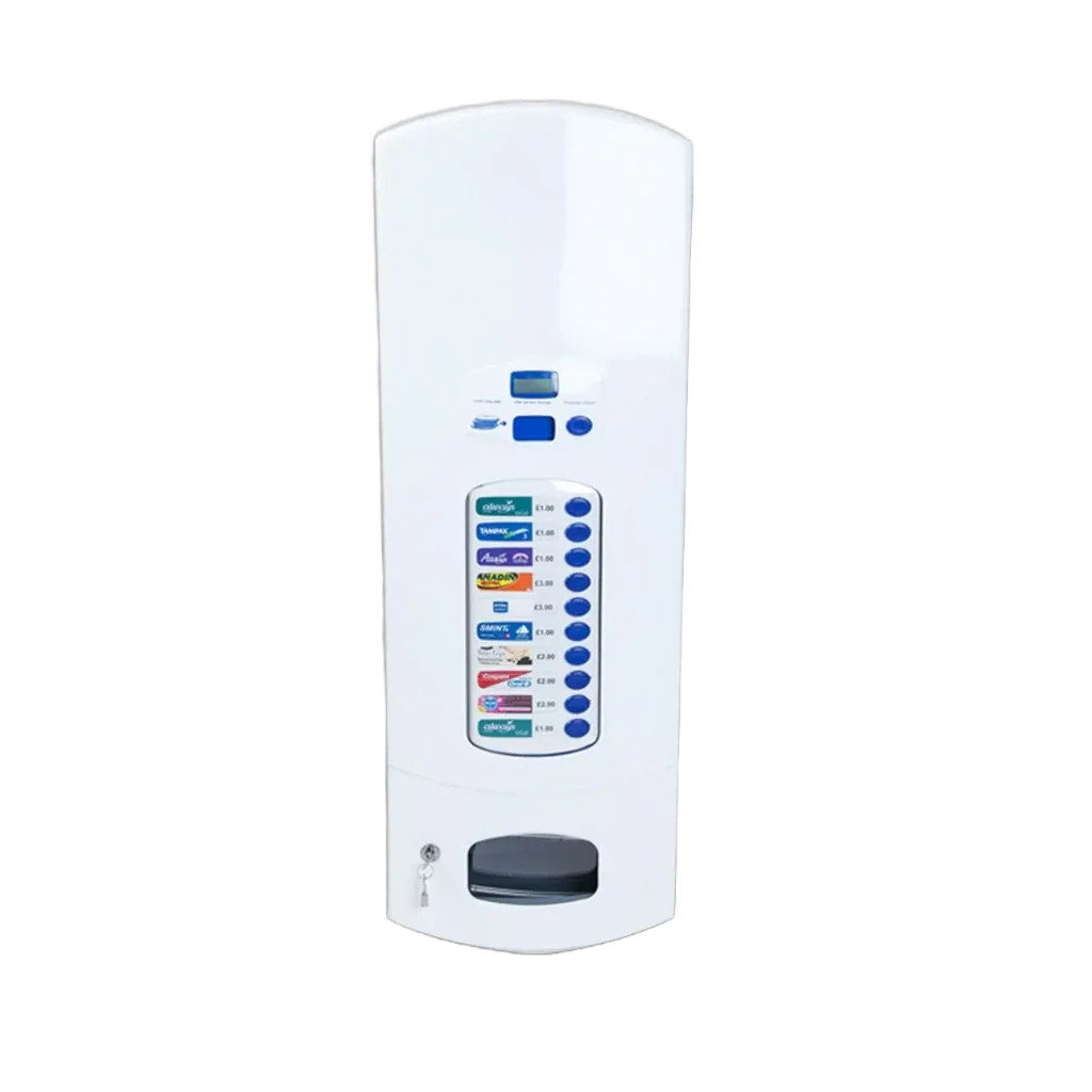 Washroom vending machines Rugby stocked with hygiene consumables