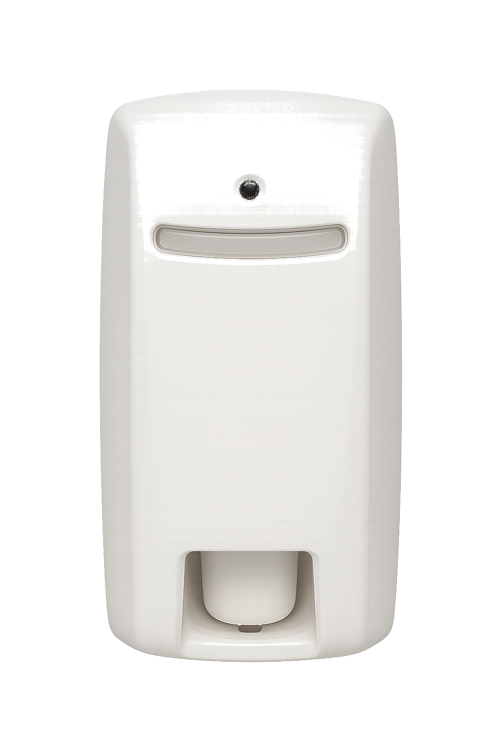 Urinal and WC care Rugby Automatic urinal sanitiser in white finish for commercial washroom hygiene